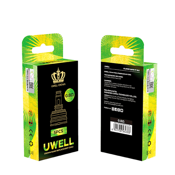 UWELL - Crown Nano MTL Verdampferköpfe 0,8 Ohm