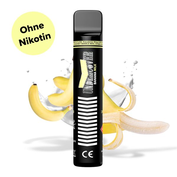 Undercover Vapes - Banana Milk nikotinfrei 0mg/ml