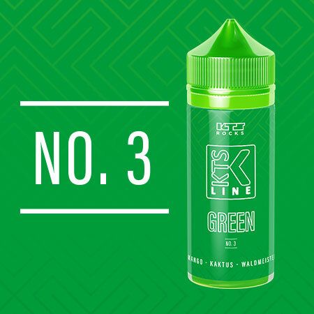 KTS Rocks - Green No. 3 Aroma 30ml Longfill