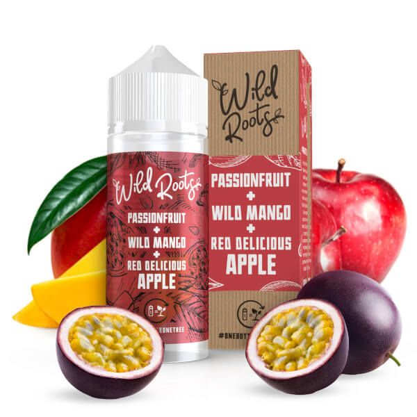 Wild Roots - Passionfruit Mango Apple Liquid 100ml Shortfill