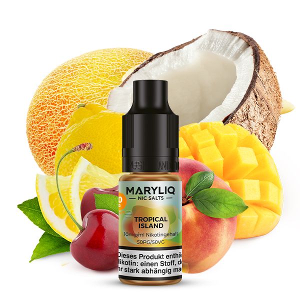 Maryliq - Tropical Island Nic Salt Liquid 10ml