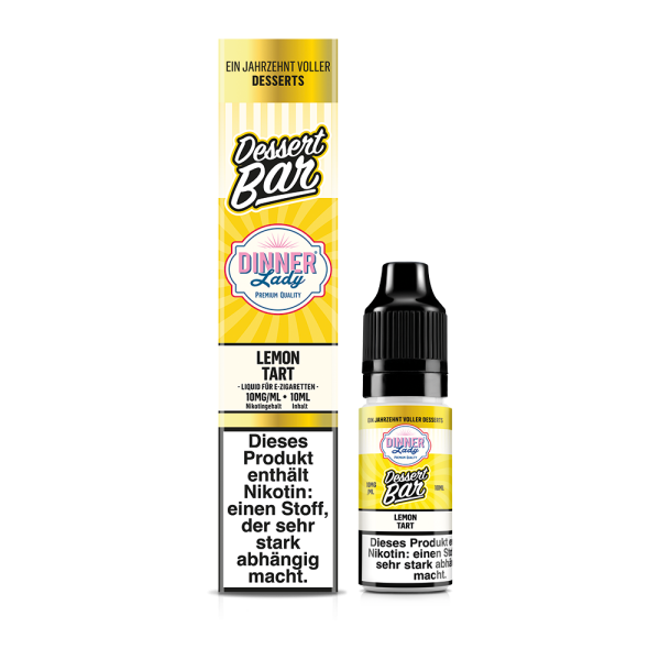 Dinner Lady Dessert Bar - Lemon Tart Overdosed Liquid 10ml