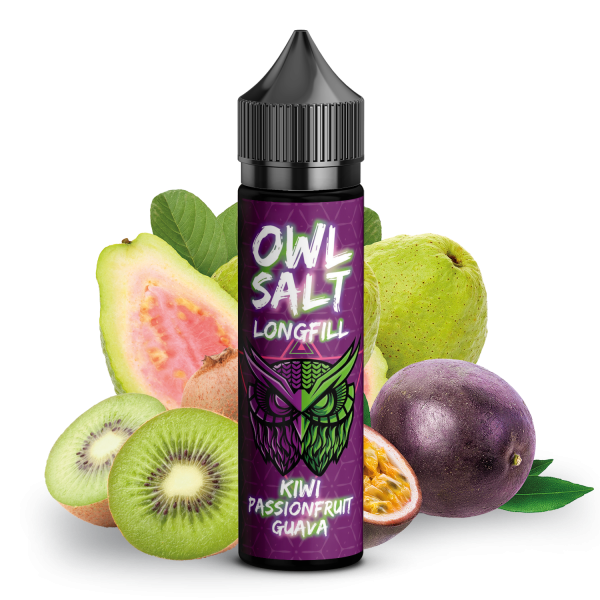 OWL Salt - Kiwi Passionfruit Guava Aroma 10ml Longfill