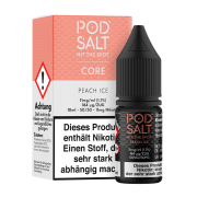 Pod Salt Core - Peach Ice Liquid 10ml