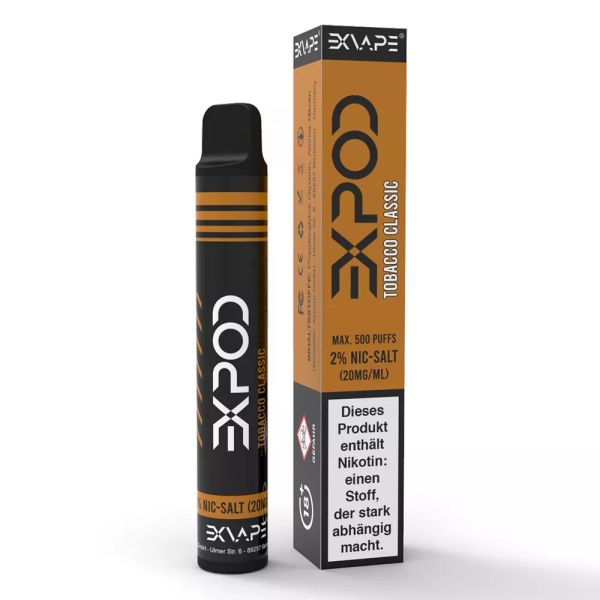 ExVape Expod - Tobacco Classic 20mg/ml