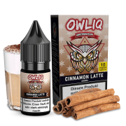 OWLIQ Nic Salt - Cinnamon Latte Liquid 10ml - 10mg/ml