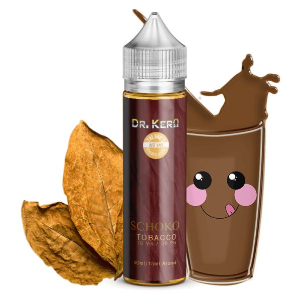 The Bro's x Dr. Kero - Schoko Tobacco Aroma 10ml Longfill