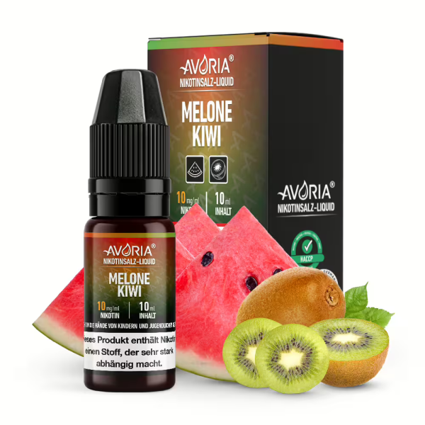 Avoria Nic Salt - Melone-Kiwi Liquid 10ml