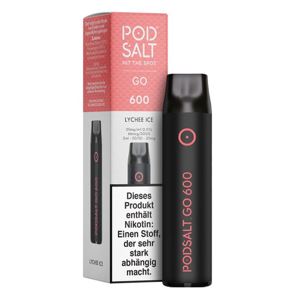 Pod Salt Go 600 - Lychee Ice 20mg/ml