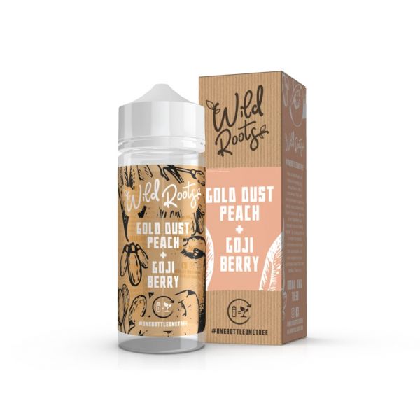 Wild Roots - Gold Dust Peach Liquid Shortfill 100ml