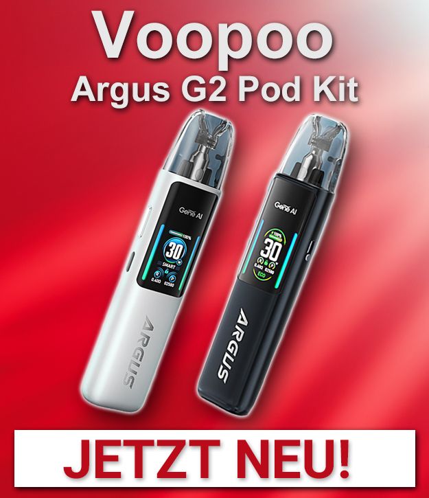 Voopoo G2 Pod Kit jetzt erhältlich!