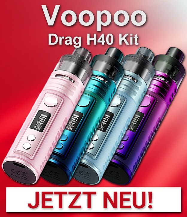 Voopoo Drag H40 Kit jetzt erhältlich!